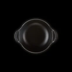 LE CREUSET Plat De Cuisson|Woks|Plat Balti En Fonte Rond 24 cm Meringue