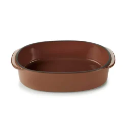 REVOL Plat De Cuisson|Plat Oblong Cannelle 16 x 11 cm Caractère Culinaire