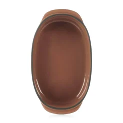 REVOL Plat De Cuisson|Plat Oblong Cannelle 16 x 11 cm Caractère Culinaire