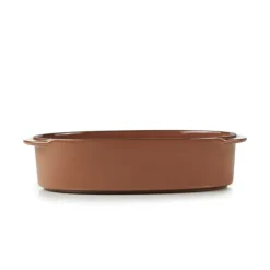 REVOL Plat De Cuisson|Plat Oblong Cannelle 16 x 11 cm Caractère Culinaire