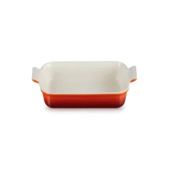 LE CREUSET Plat De Cuisson|Plat Rectangulaire Céramique 26 cm Cerise