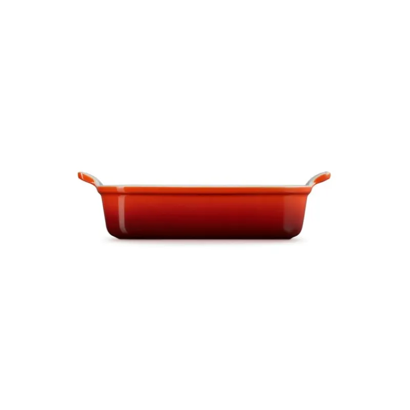 LE CREUSET Plat De Cuisson|Plat Rectangulaire Céramique 26 cm Cerise