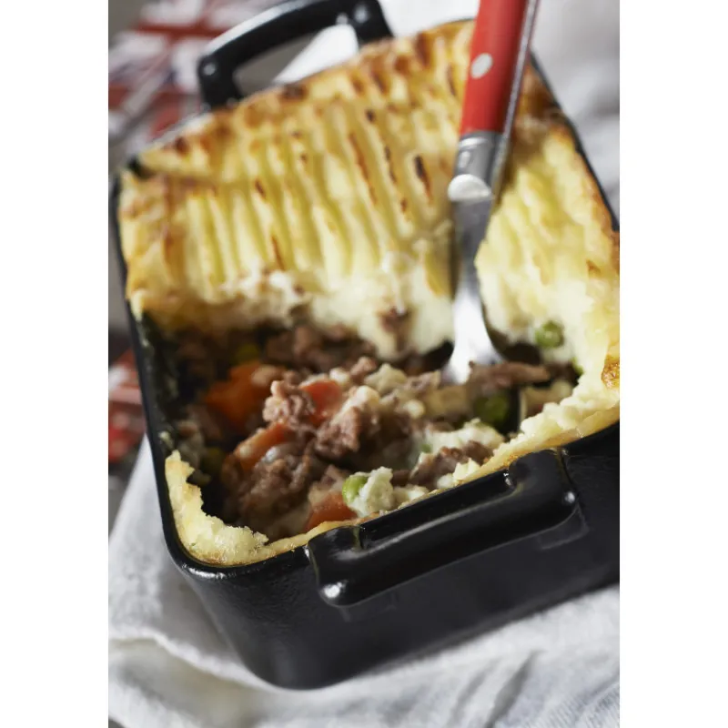 REVOL Plat De Cuisson|Plat Rectangulaire Noir 19x13 cm Belle Cuisine