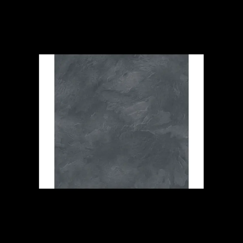 TOPALIT Mobilier Terrasse Restaurant|Mobilier Restaurant|Plateau de Table Stratifié Moulé 60 x 60 cm Dark Slate Classic Line