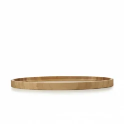 REVOL Servir, Présenter|Plateau pour Assiette Ovale Bambou 36,5 x 25 cm Basalt