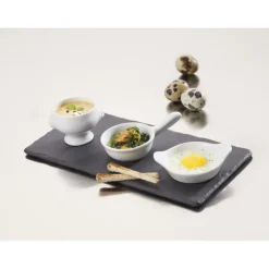 REVOL Servir, Présenter|Plateau Rectangulaire Ardoise 25 x 12 cm Basalt