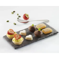 REVOL Servir, Présenter|Plateau Rectangulaire Ardoise 20 x 10 cm Basalt