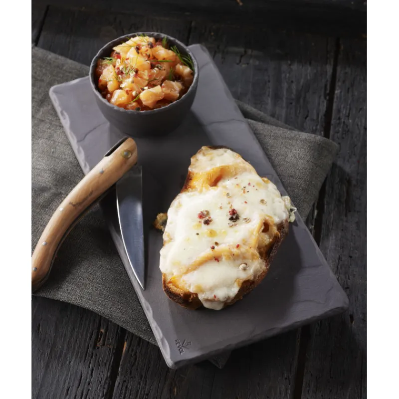 REVOL Servir, Présenter|Plateau Rectangulaire Ardoise 20 x 10 cm Basalt