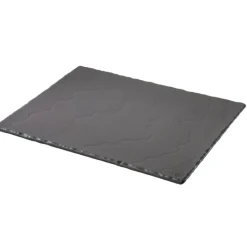 REVOL Servir, Présenter|Vaisselle|Plateau Rectangulaire Ardoise 1/2 GN (32,5 x 27 cm) Basalt