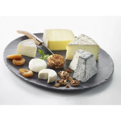 REVOL Vaisselle|Plateau Rond Ardoise Ø 32cm Basalt