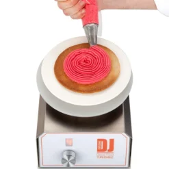 CUISINEADDICT Présentoirs Pour Gâteaux|Plateau Tournant Électrique 9 Vitesses