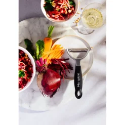 MICROPLANE Eplucheurs, Dénoyauteur|Éplucheur à Julienne en Y Specialty Noir