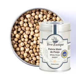 TERRE EXOTIQUE Poivre|Poivre Blanc de Penja 70 g