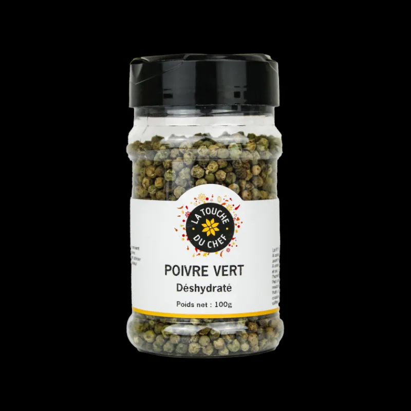 LA TOUCHE DU CHEF Poivre|Poivre Vert Déshydraté 100 g