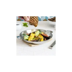 CRISTEL Poêles|Poêle Ø 22 cm Strate Amovible Inox