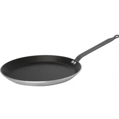 DE BUYER Poêles|Poêle à Crêpe ø30 cm Antiadhésive Choc Resto Induction