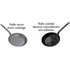 DE BUYER Poêles|Poêle à Crêpes Ø 30 cm Minéral B Element - Poêles en Fer
