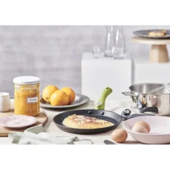 DE BUYER Poêles|Poêle à Crêpes Anti Adhésive Ø 26 cm Choc Intense Amovible