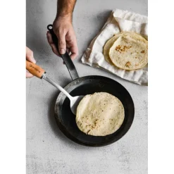 DE BUYER Poêles|Poêle à Crêpes Tôle Bleue Ø 20 cm Outdoor