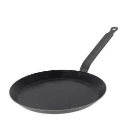 DE BUYER Poêles|Poêle à Crêpes Tôle Bleue Ø 24 cm Outdoor