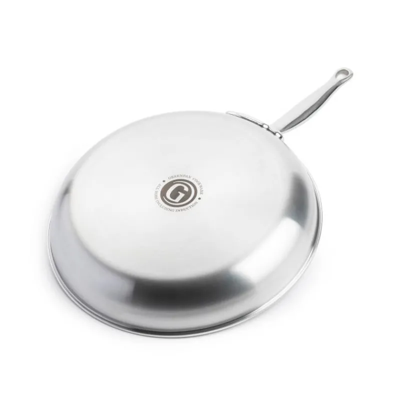 GREENPAN Poêles|Poêle à Frire Inox Ø 24 cm PREMIERE