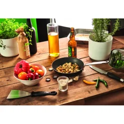 DE BUYER Poêles|Poêle à Frire Tôle Bleue Ø 32 cm Blue Carbon