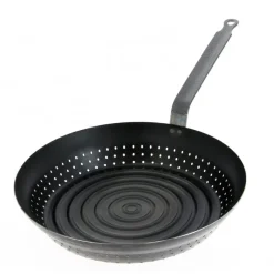 DE BUYER Poêles|Poêle à Marrons tous feux Ø 28 cm Outdoor