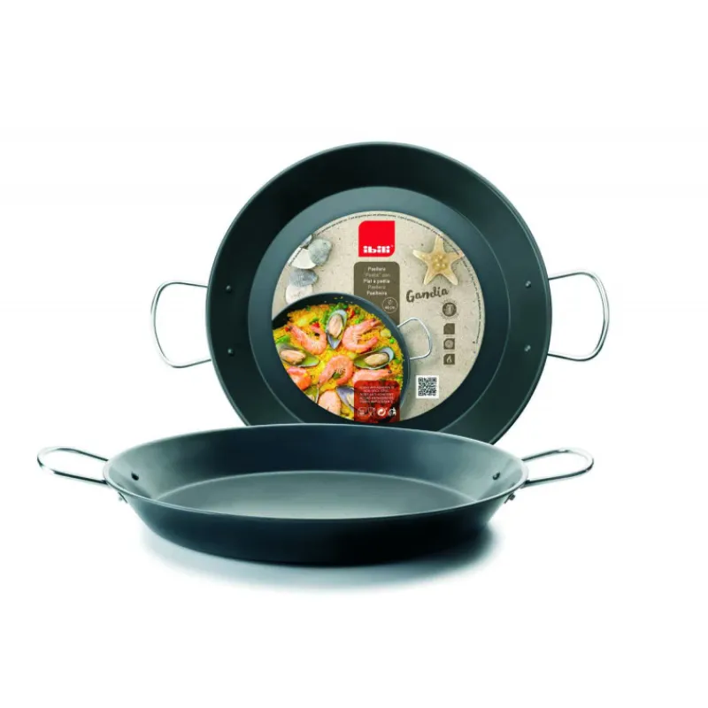 IBILI Plats À Paëlla|Poêle à Paella Acier Antiadhésive Gandia Ø 46 cm