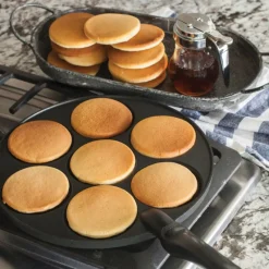 NORDIC WARE Poêles|Poêle à Pancakes (x7) Fonte d'Aluminium
