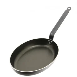 DE BUYER Poêles|Poêle à Poisson Ovale ø36 cm Antiadhésive Choc Resto Induction