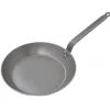 DE BUYER Poêles|Poêle Lyonnaise Carbone Plus Ø 26 cm , Tôle, Queue Feuillard