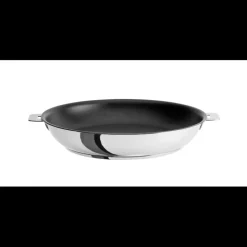 CRISTEL Poêles|Poêle Mutine 28 cm Manche Amovible Antiadhésive Inox