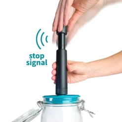 AIRTENDER Machine Sous Vide|Conservation|Pompe Sous-Vide avec 3 Couvercles pour Bocaux