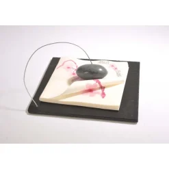 LEBRUN Servir, Présenter|Porte serviettes ardoise avec galet par