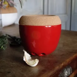 EMILE HENRY Conservation|Pot à Ail en Céramique 0,94 l Grand Cru