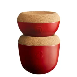 EMILE HENRY Conservation|Pot à Ail en Céramique 0,94 l Grand Cru