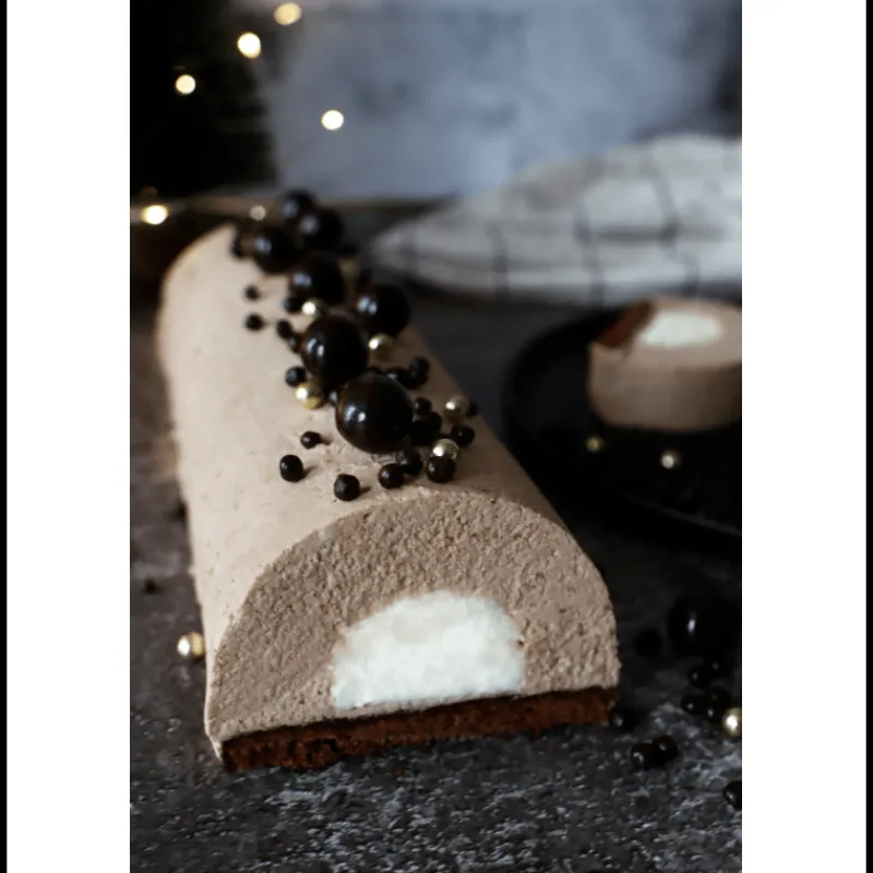 SCRAPCOOKING Décoration Comestible|Pot de Décors en Perles Or et Chocolat Noir 50 g