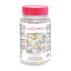 SCRAPCOOKING Décoration Comestible|Pot de décors sucrés spring 80 g