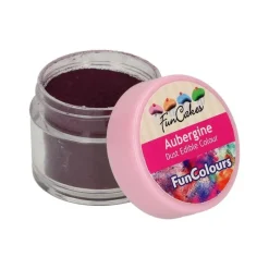 FUNCAKES Colorants Alimentaires|Poudre comestible Aubergine 1,5 g