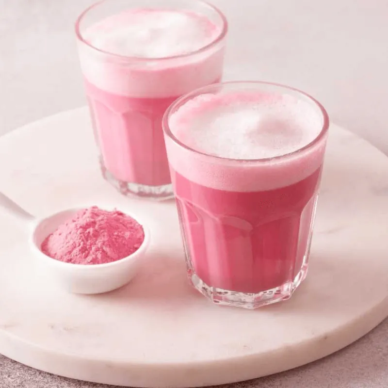 PATISDECOR Thé|Préparation Pâtisserie|Préparation Instantanée pour Chaï Latte Framboise 300 g Patisdécor