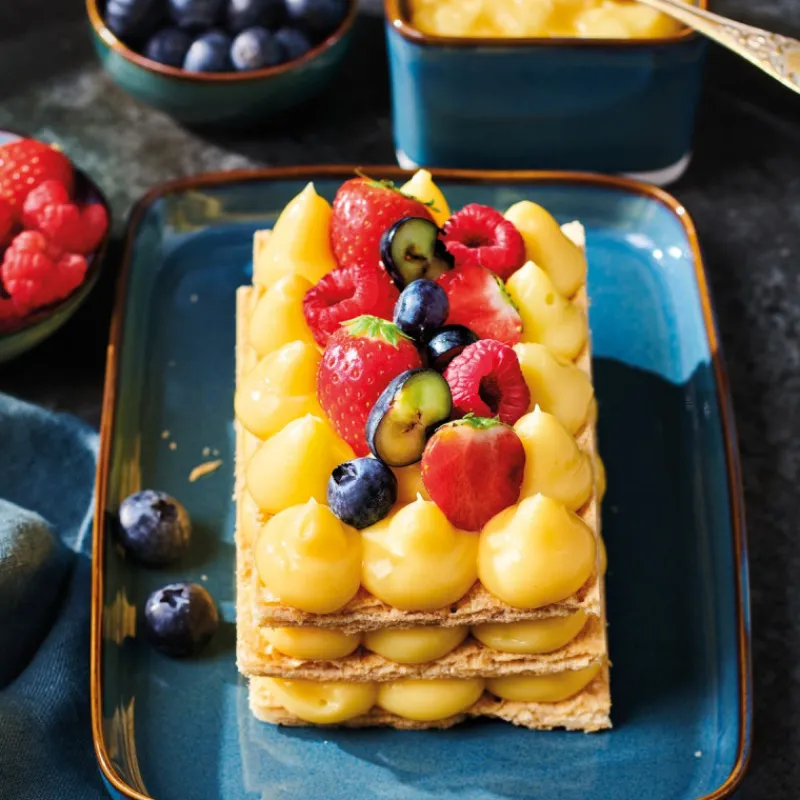 FUNCAKES Préparation Pâtisserie|Préparation pour Crème Pâtissière 1 kg