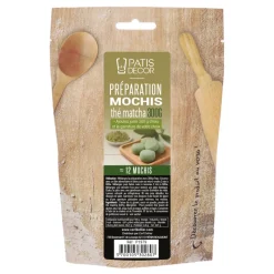 PATISDECOR Préparation Pâtisserie|Préparation Pour Mochis Thé Matcha 300 g Patisdécor