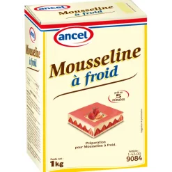 ANCEL Préparation Pâtisserie|Préparation pour Mousseline 1kg