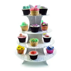 IBILI Présentoirs Pour Gâteaux|Présentoir à Cupcakes Carton Ø 34,5 cm x H 44 cm