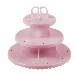 IBILI Présentoirs Pour Gâteaux|Présentoir à Cupcakes Plastique Ø 30 cm x H 24 cm