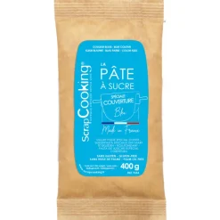 SCRAPCOOKING Pâte À Sucre|Pâte à Sucre Bleu Spéciale Couverture 400g