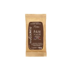 SCRAPCOOKING Trancheuse Electrique|Pâte À Sucre|Pâte à Sucre Marron 100 g