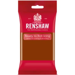 RENSHAW Pâte À Sucre|Pâte à Sucre Pro Marron Foncé 250g