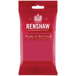 RENSHAW Pâte À Sucre|Pâte à Sucre Pro Rose Fuchsia 250g
