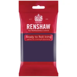 RENSHAW Pâte À Sucre|Pâte à Sucre Pro Violet 250g
